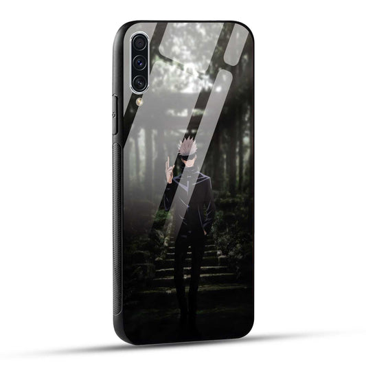 Samsung Galaxy A70 / Samsung Galaxy A70s Back Cover Gojo Printed Glass Case
