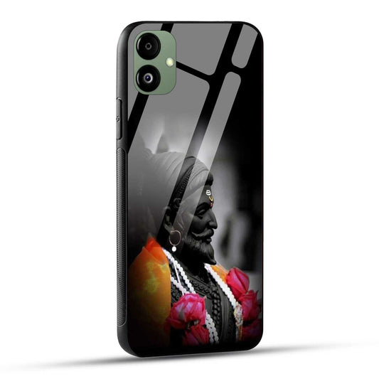 Samsung Galaxy F14 5G Back Cover Chatrapati Shivaji Maharaj Raje Printed Glass Case