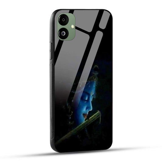 Samsung Galaxy F14 5G Back Cover Lord Krishna Printed Glass Case