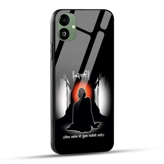 Samsung Galaxy F14 5G Back Cover Shree Swami Samarth Printed Glass Case