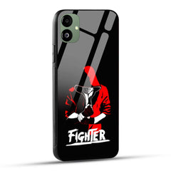 Samsung Galaxy F14 5G Back Cover Fighter Printed Glass Case
