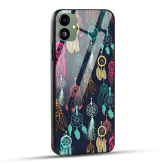 Samsung Galaxy F14 5G Back Cover Dreamcatcher Printed Glass Case