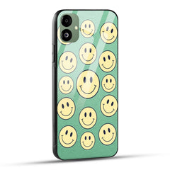 Samsung Galaxy A05 Back Cover Happy Smiely Printed Glass Case