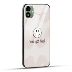 Samsung Galaxy A05 Back Cover You Got This Motivational Quote Printed Glass Case