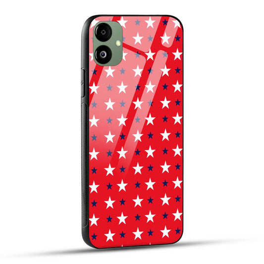 Samsung Galaxy A05 Back Cover Multiple Stars Print Printed Glass Case