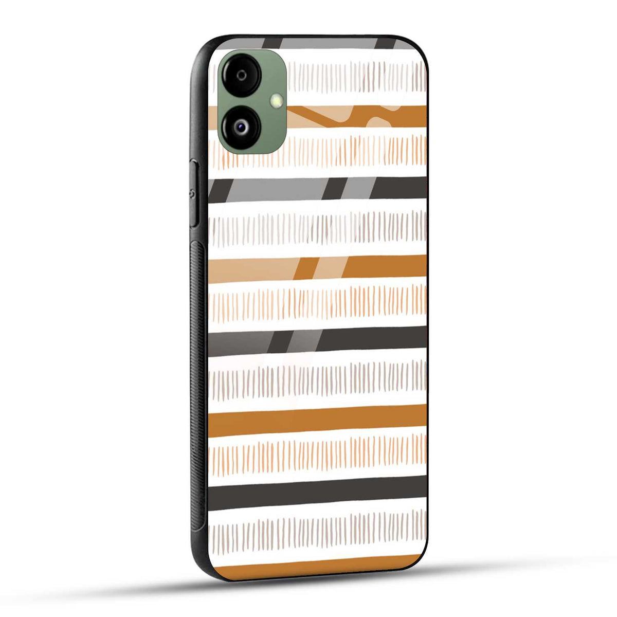 Samsung Galaxy A05 Back Cover Retro Lines  Printed Glass Case