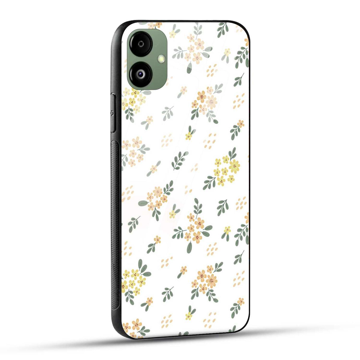 Samsung Galaxy A05 Back Cover Retro Floral Designs Printed Glass Case