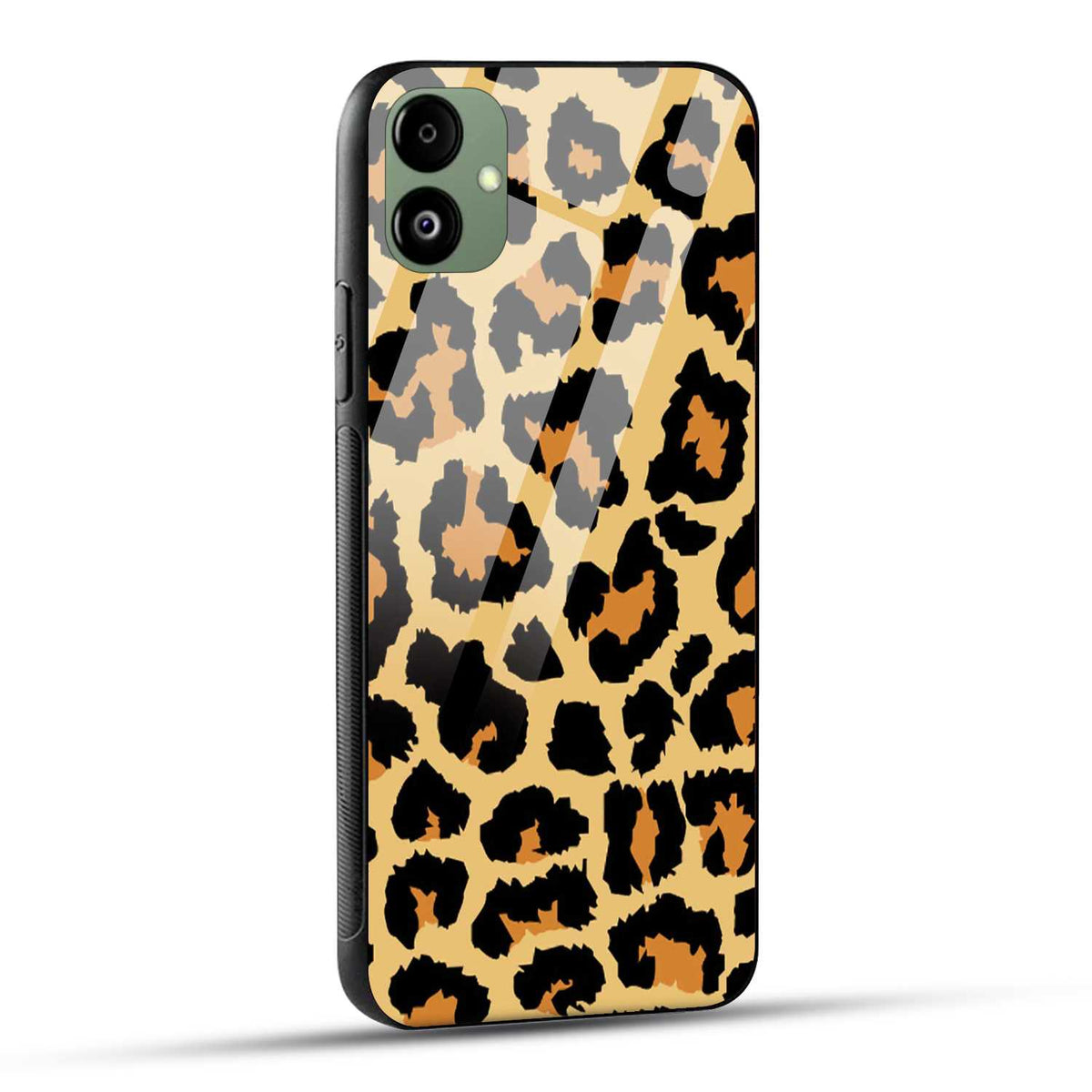 Samsung Galaxy A05 Back Cover Leopard Pastel Art Printed Glass Case