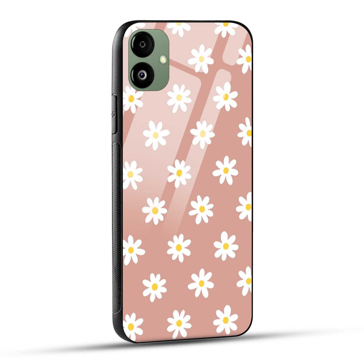Samsung Galaxy A05 Back Cover Doodle Of Floral Art Printed Glass Case