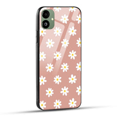 Samsung Galaxy A05 Back Cover Doodle Of Floral Art Printed Glass Case