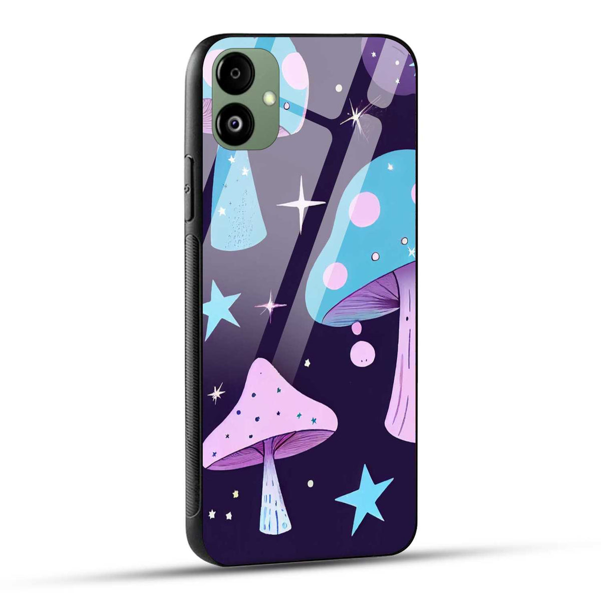 Samsung Galaxy A05 Back Cover Magic Mashrooms Printed Glass Case