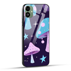Samsung Galaxy A05 Back Cover Magic Mashrooms Printed Glass Case