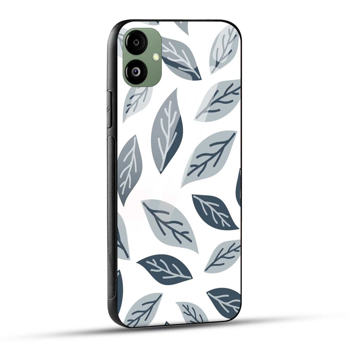 Samsung Galaxy A05 Back Cover Leaf Floating In Air Art Of Doodle Printed Glass Case
