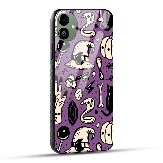 Samsung Galaxy F14 5G Back Cover Aethetic Texture Printed Glass Case