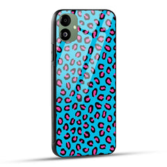 Samsung Galaxy A05 Back Cover Animal Texture Pink Printed Glass Case