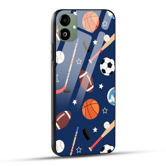 Samsung Galaxy F14 5G Back Cover Every Sports Matter Printed Glass Case