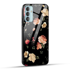 Samsung Galaxy F23 5G Back Cover Flowers Froral Printed Glass Case