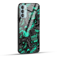 Samsung Galaxy F23 5G Back Cover Boom Printed Glass Case