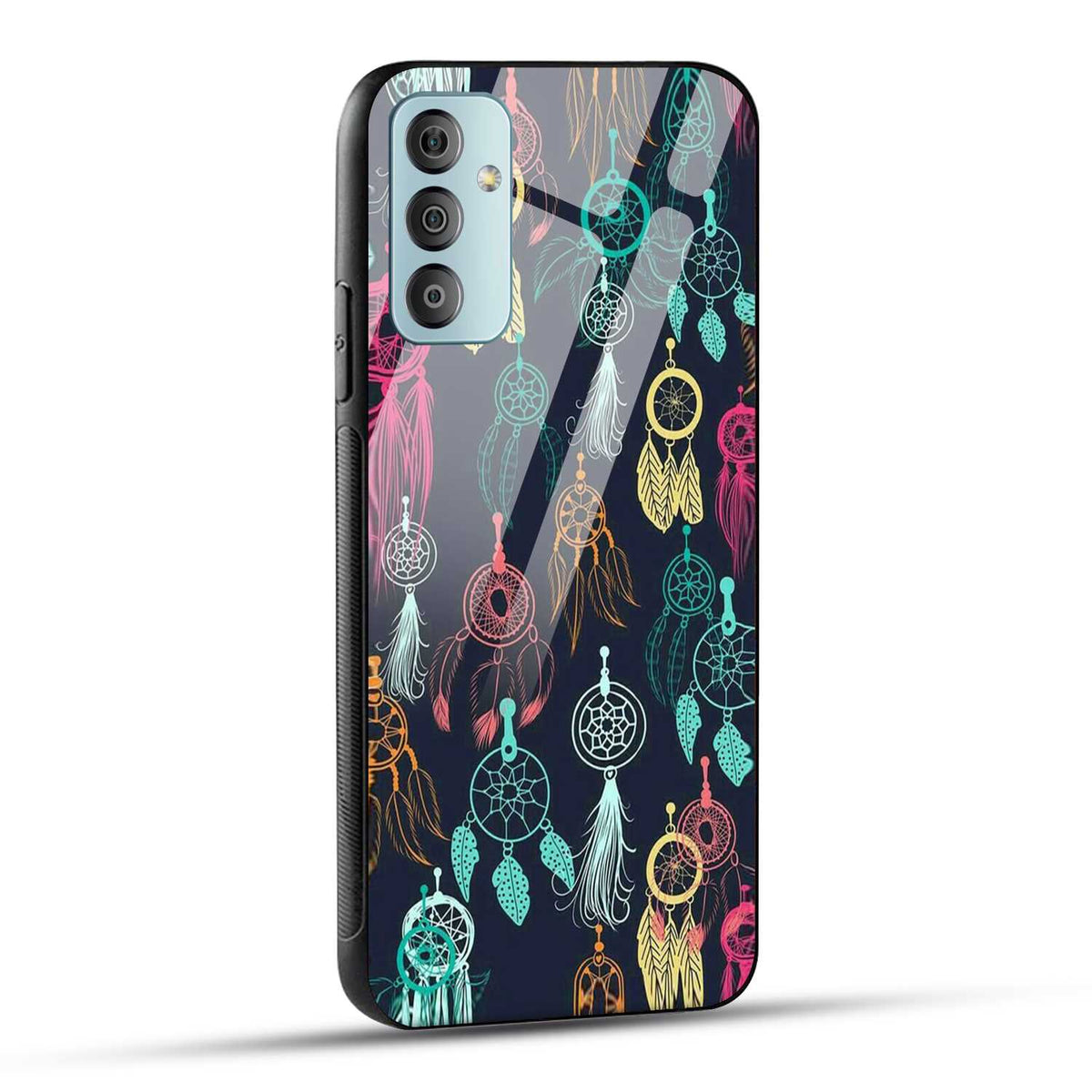 Samsung Galaxy F23 5G Back Cover Dreamcatcher Printed Glass Case