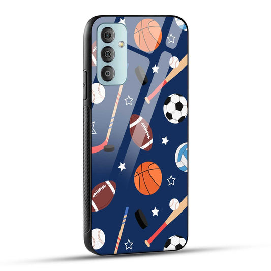 Samsung Galaxy F23 5G Back Cover Every Sports Matter Printed Glass Case