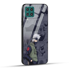 Samsung Galaxy F62 Back Cover Kakashii Printed Glass Case