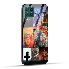 Samsung Galaxy F62 Back Cover Kakashii Narutto Printed Glass Case