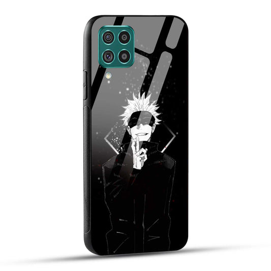Samsung Galaxy F62 Back Cover Anime Printed Glass Case