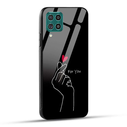 Samsung Galaxy F62 Back Cover For You Printed Glass Case