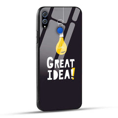 Honor 8X Back Cover Great Idea Glass Case
