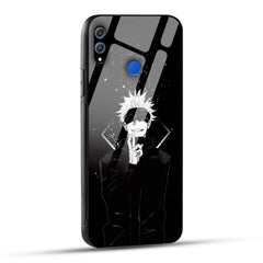 Honor 8X Back Cover Anime Printed Glass Case