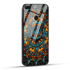 Honor 9 Lite Back Cover Attractive Owl Printed Glass Case