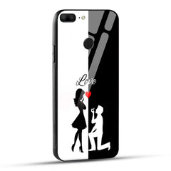 Honor 9 Lite Back Cover Love Proposal Printed Glass Case