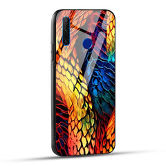 Honor 10i / Honor 20i Back Cover Colorburst Jungle Rainbow Animal Spots Printed Glass Case