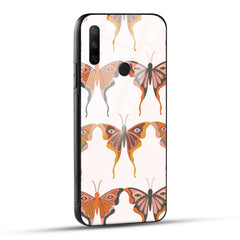 HONOR 9X Back Cover Butterflies Printed Glass Case