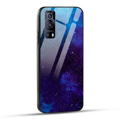 iQOO Z3 5G Back Cover Beautiful Star Space Glass Case
