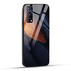 iQOO Z3 5G Back Cover Abstract Designer Glass Case