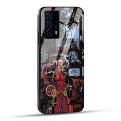 iQOO Z5 5G Back Cover Superhero Collage Glass Case