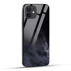 iPhone 12 Back Cover Stars in The Dark Glass Case