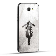 Samsung Galaxy J5 Prime Back Cover Bike Lover Glass Case