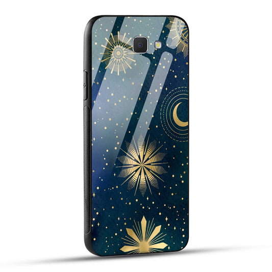 Samsung Galaxy J5 Prime Back Cover Art Of Moon Printed Glass Case