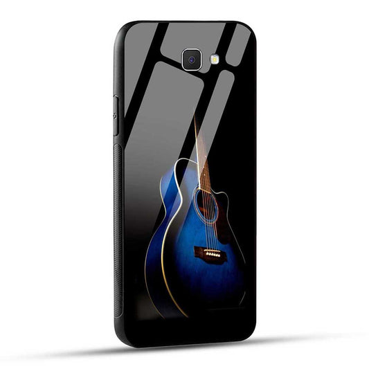 Samsung Galaxy J7 Prime / On Nxt Back Cover Guitar Glass Case