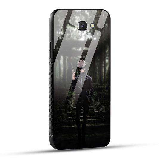 Samsung Galaxy J7 Prime / Samsung Galaxy On Nxt Back Cover Gojo Printed Glass Case