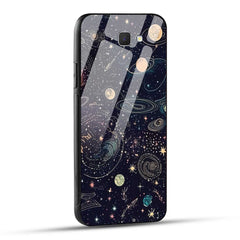 Samsung Galaxy J7 Prime / Samsung Galaxy On Nxt Back Cover Beauty Of Multiverse Art Printed Glass Case