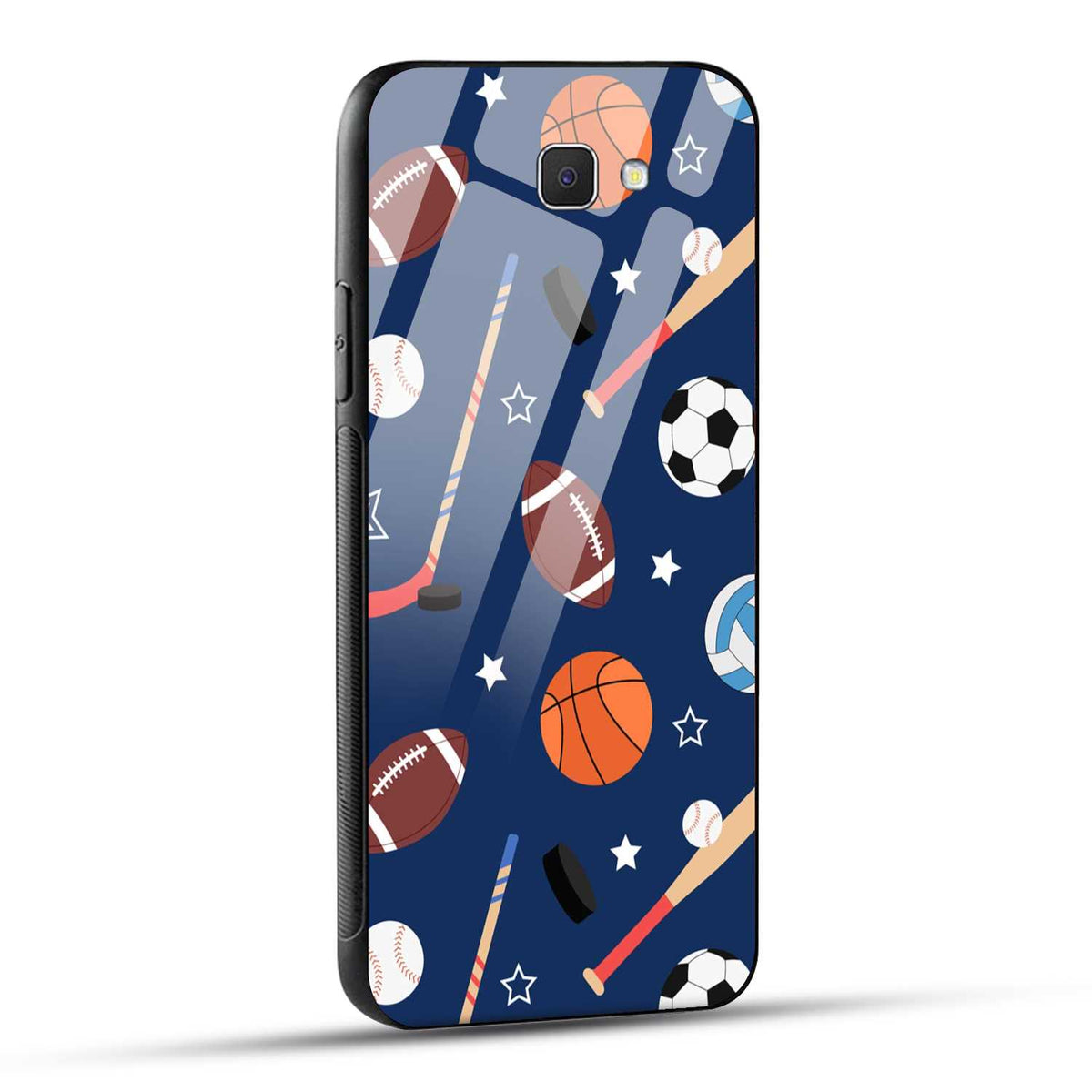 Samsung Galaxy J7 Prime / Samsung Galaxy On Nxt Back Cover Every Sports Matter Printed Glass Case
