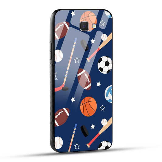 Samsung Galaxy J7 Prime / Samsung Galaxy On Nxt Back Cover Every Sports Matter Printed Glass Case