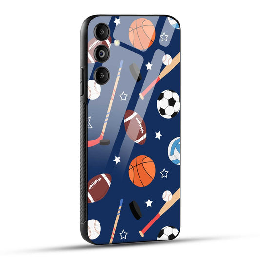 Samsung Galaxy M14 5G Back Cover Every Sports Matter Printed Glass Case
