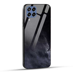 Samsung Galaxy M33 5G Back Cover Stars in The Dark Glass Case