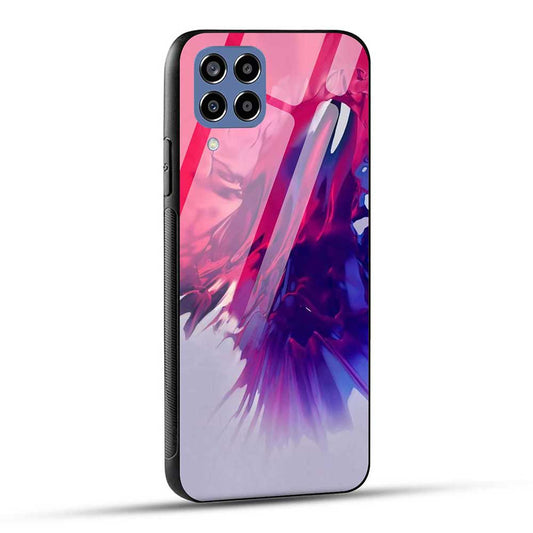 Samsung Galaxy M33 5G Back Cover Color Explosion Trending Glass Case