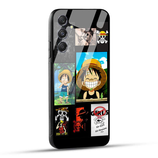 Samsung Galaxy M34 5G Back Cover No Girls No Tension Printed Glass Case