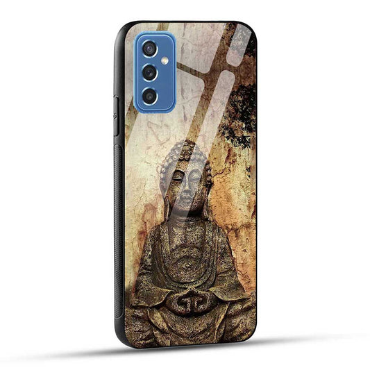 Samsung Galaxy M52 5G Back Cover Buddha Glass Case